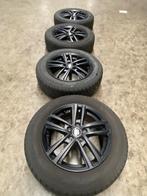 Winterbanden (zgan) met Velgen ( seat volkswagen audi skoda), Gebruikt, 15 inch, Banden en Velgen, Personenwagen