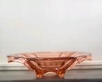 Art Deco glazen fruitschaal, Ophalen of Verzenden, Gebruikt