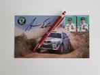 Skoda Octavia World Rally Car - Armin Schwarz gesigneerd, Ophalen of Verzenden, Overige merken, Skoda