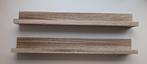 Houten wandplanken, 58cm (2 stuks), Ophalen of Verzenden, Gebruikt