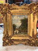 Nostalgisch schilderij, Antiek en Kunst, Kunst | Schilderijen | Klassiek, Ophalen of Verzenden