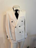 * NIEUW White Tie Colbert EU 52 Double Breasted Wit, Kleding | Heren, Kostuums en Colberts, Verzenden, Nieuw, Maat 52/54 (L), Wit