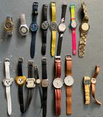 Verzameling vintage retro horloges Swatch Juvenia Breitling, Ophalen of Verzenden, Gebruikt, Staal, Breitling