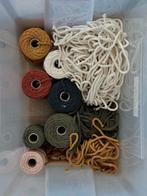 Macramé Touw - Verschillende Kleuren, Overige kleuren, Nieuw, Ophalen of Verzenden, Katoen