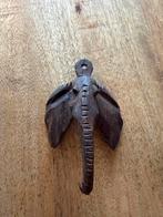 Houten Olifant Snijwerk uit Kenia, Antiek en Kunst, Ophalen