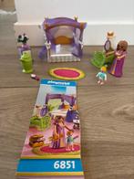 Playmobil 6851 Slaapkamer met Hemelbed en Wieg, Ophalen of Verzenden, Gebruikt, Complete set