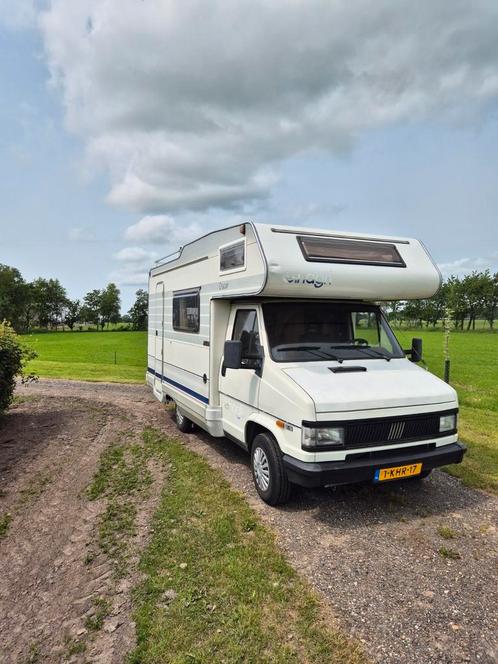 Fiat Ducato camper 1993, Caravans en Kamperen, Campers, Particulier, Bus-model, tot en met 5, Fiat, Diesel, 4 tot 5 meter, Ophalen