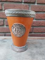 MOOIE SIERPOT VOOR PLANT ZGAN, Tuin en Terras, Bloempotten, Rond, Ophalen of Verzenden, Zo goed als nieuw, Aardewerk