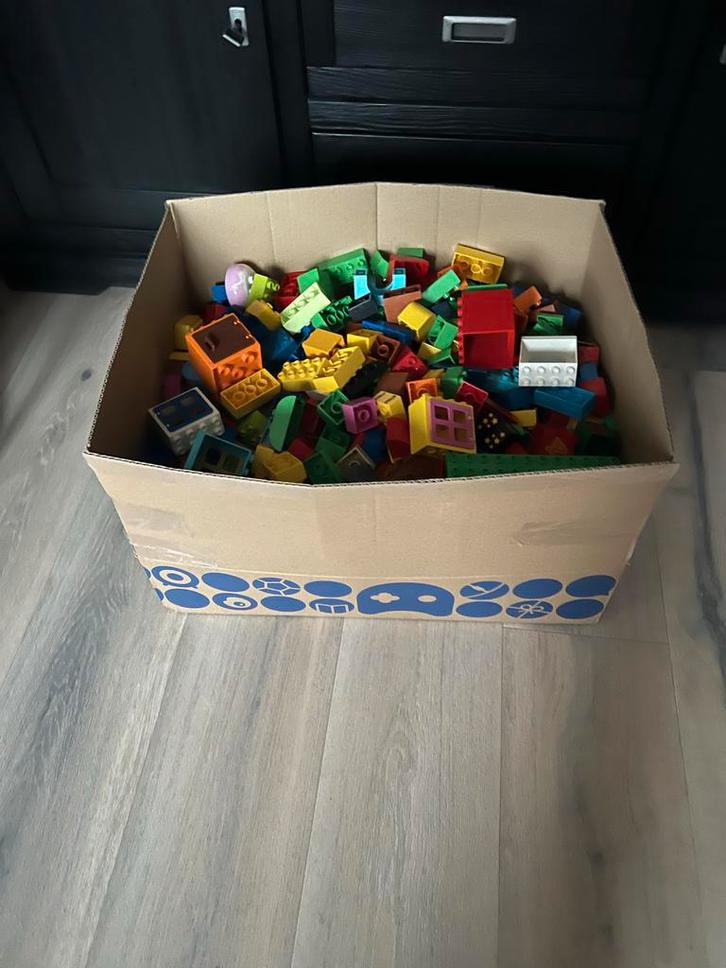 Grote partij Duplo - 10 kilo + voertuigen & dieren, Kinderen en Baby's, Speelgoed | Duplo en Lego, Gebruikt, Duplo, Losse stenen