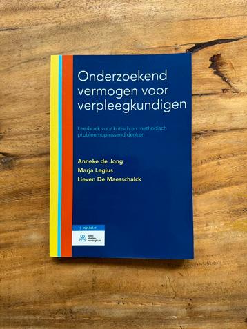 Anneke de Jong - Onderzoekend vermogen voor verpleegkundigen beschikbaar voor biedingen