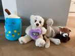 Verschillende knuffels onderandere beanie boos, Kinderen en Baby's, Speelgoed | Knuffels en Pluche, Ophalen, Zo goed als nieuw