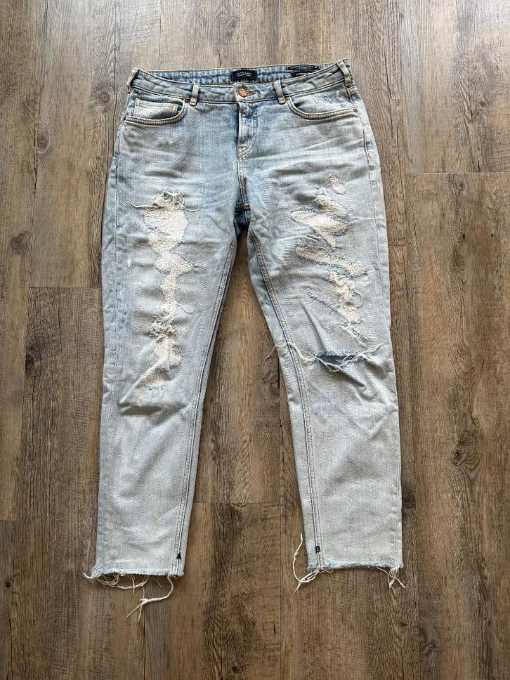 Super gave spijkerbroek van Scotch & Soda, maat 28/30, ZGAN!, Kleding | Dames, Spijkerbroeken en Jeans, Zo goed als nieuw, W28 - W29 (confectie 36)