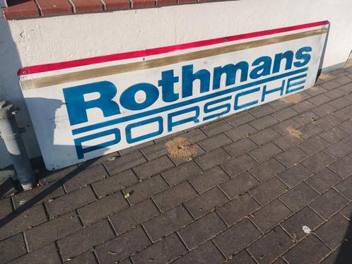 Porsche Rothmans reclamebord, Verzamelen, Merken en Reclamevoorwerpen, Gebruikt, Reclamebord, Ophalen