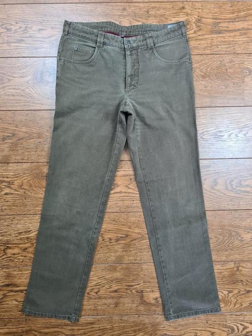 MEYER Dubai W33 L32 Tapered STRETCH Bronno3332, Kleding | Heren, Broeken en Pantalons, Zo goed als nieuw, Maat 52/54 (L), Ophalen of Verzenden