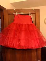 mooie rode petticoat xl 46 48, Kleding | Dames, Gelegenheidskleding, Overige typen, Maat 46/48 (XL) of groter, Nieuw, Ophalen of Verzenden