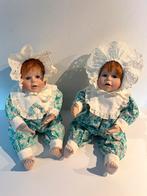Jan Hagara “Beckie” porseleinen baby’s  – set van 2, Verzamelen, Poppen, Ophalen, Zo goed als nieuw, Pop