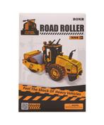 Robotime Road Roller TG701K Bouwpakket Nieuw, Groter dan 1:32, Nieuw, Ophalen of Verzenden, Robotime