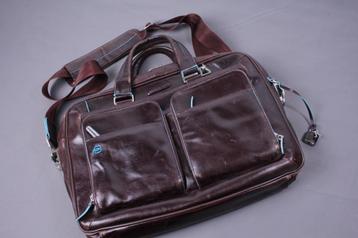 F006 Piquadro Laptop Tas Blue Square beschikbaar voor biedingen