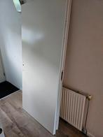 3 opdek binnendeuren (wit), Doe-het-zelf en Verbouw, Deuren en Horren, 80 tot 100 cm, Gebruikt, Ophalen, 200 tot 215 cm