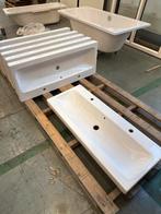 6 Keramag wasbakken, 120x48cm - ideaal voor hobbyruimte!, Ophalen, Gebruikt, 100 tot 150 cm, Nvt