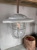 Industriele vintage hanglamp, Huis en Inrichting, Lampen | Hanglampen, Ophalen of Verzenden, Gebruikt, Metaal, Minder dan 50 cm