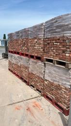 Oude vormbak metsel bakstenen rood bruin 250M2 21.5 x 5.5, Doe-het-zelf en Verbouw, Metselstenen, Ophalen of Verzenden, Gebruikt