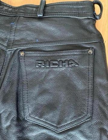 Richa Leren Motorbroek Maat 40 beschikbaar voor biedingen