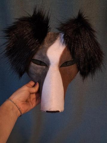 Dog mask honden masker therian  beschikbaar voor biedingen
