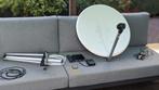 Te koop camping schotelset, Ophalen of Verzenden, Zo goed als nieuw, (Schotel)antenne, Overige merken