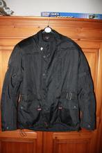 Motorjas, zwart, met veel bescherm-stukken, "MotorX", Verzenden, Tweedehands, Jas | textiel, MotorX