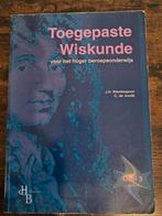 Toegepaste Wiskunde HBO - Blankenpoor & de Joode, Boeken, Studieboeken en Cursussen, Gelezen, HBO, Ophalen of Verzenden, Beta
