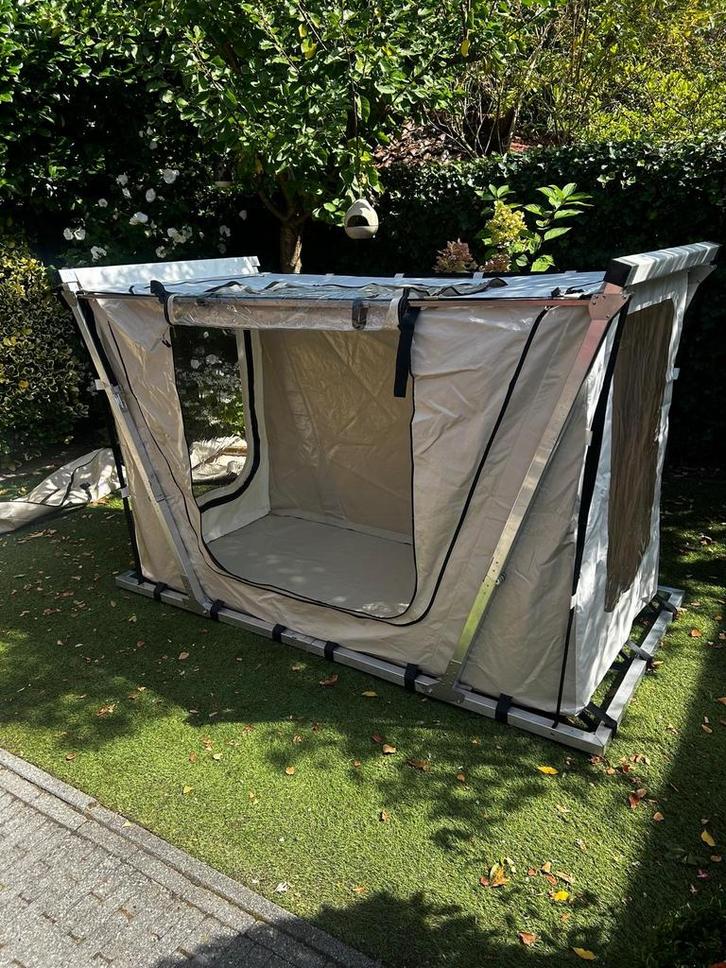 MobiFit Logeerbed Gehandicapten + Matras & Tassen, Caravans en Kamperen, Kampeeraccessoires, Zo goed als nieuw, Ophalen