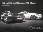 Mercedes SLK & 55 AMG CarbonLook Edition Brochure, Verzenden, Zo goed als nieuw, Mercedes
