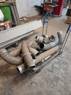 Metalen Afzuigbuizen Houtbewerking, Ophalen, Afvoer, Gebruikt, Aluminium