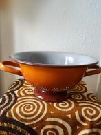 Mooi oud emaille vergiet, Verzenden