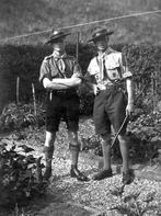 foto padvinders Jan van Riebeekgroep Brunssum - 1947, Verzenden, Foto, Nieuw, 1940 tot 1960