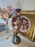 Antieke stenen Blackamoor lamp, Antiek en Kunst, Ophalen