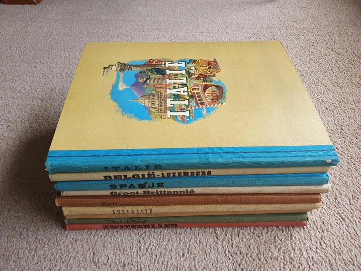 Douwe Egberts Reisalbums, Boeken, Prentenboeken en Plaatjesalbums, Gelezen, Plaatjesalbum, Verzenden