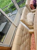 Leren stoelen 6 stuks teab, Huis en Inrichting, Ophalen, Gebruikt, Leer