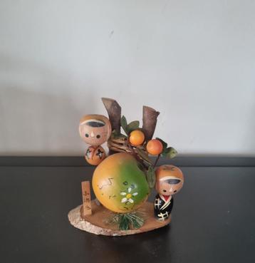 Leuke "Mount Obama" sinaasappeltjes Kokeshi's beschikbaar voor biedingen