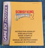 Gameboy Advance Donkey Kong Country 2 handleiding boekje., Spelcomputers en Games, Games | Nintendo Game Boy, 1 speler, Ophalen of Verzenden