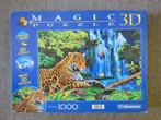 Legpuzzel 1000 stuks – Jaguar jungle, Ophalen, 500 t/m 1500 stukjes, Zo goed als nieuw, Legpuzzel