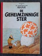 Kuifje - De geheimzinnige ster - herdruk uit 1954, Gelezen, Eén stripboek, Ophalen of Verzenden, Kuifje HC 1e reeks