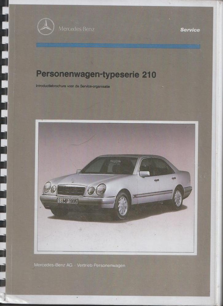 Mercedes Benz Type 210 Nederlands/Duits, Auto diversen, Handleidingen en Instructieboekjes, Ophalen of Verzenden