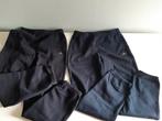 Twee jogging / sport broeken zwart en.donkerblauw Domyos 146, Jongen of Meisje, Gebruikt, Ophalen of Verzenden, Broek