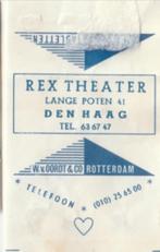 REX Theater Lange Poten Den Haag, Ophalen of Verzenden
