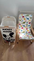 Ikea kinderstoel en mickey wasmand, Ophalen, Zo goed als nieuw, Stoel(en)