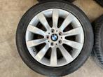 17 inch originele velgen + zomerbanden BMW 5 serie E60 244, Gebruikt, Banden en Velgen, 17 inch, Ophalen of Verzenden