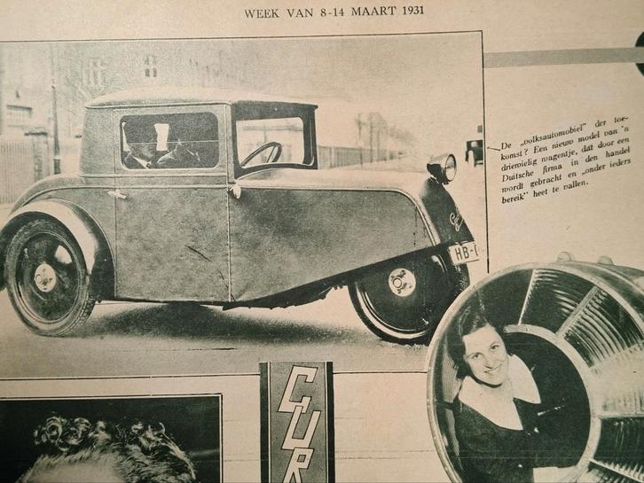 1931, VOORLOPER V.W., ARTIS, CHAPLIN, GARBO, LOUIS DAVIDS, Verzamelen, Tijdschriften, Kranten en Knipsels, Tijdschrift, 1920 tot 1940