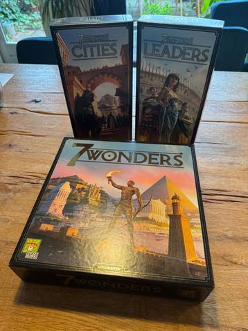 Deluxe! - 7 Wonders (2nd edition) + Leaders + Cities (new) beschikbaar voor biedingen